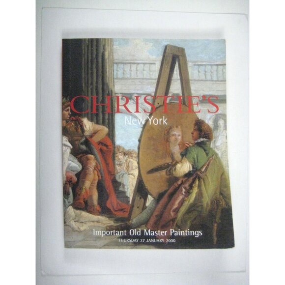 Christie's Auction Catalog 2000 Old Master Painting Art  9318 New York - Picture 1 of 8